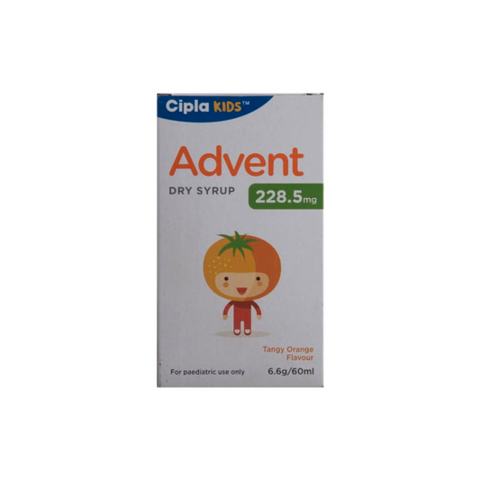 एडवेंट 228.5mg सिरप 60ml