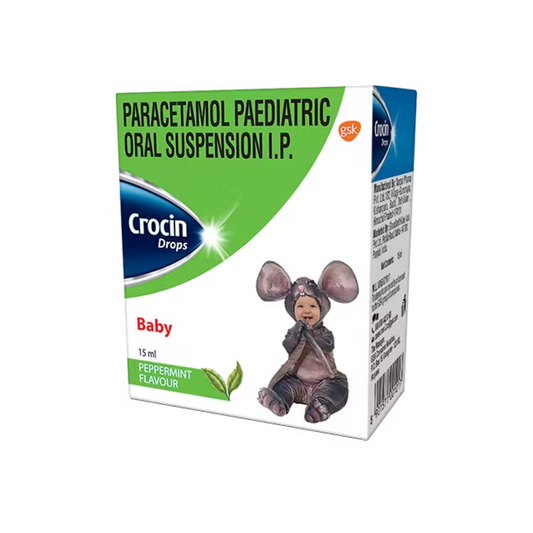क्रोसिन बेबी पैरासिटामोल पेडियेट्रिक ड्रॉप 15ml