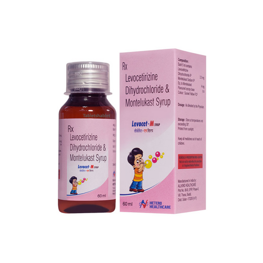 लेवोसेट एम सिरप 60ml