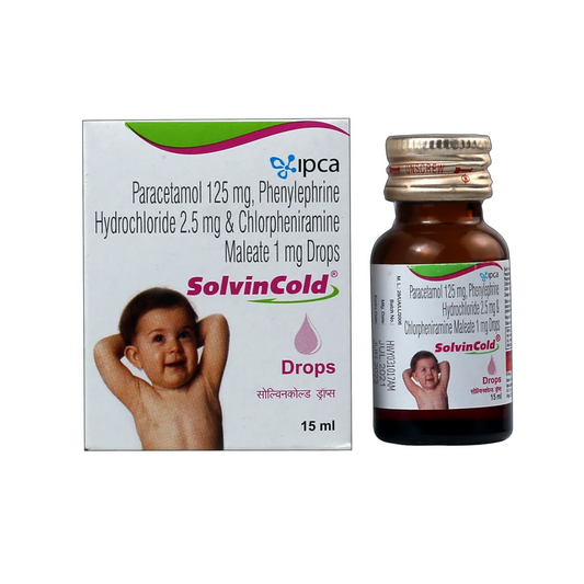 सोल्विन कोल्ड ड्रॉप्स 15ml