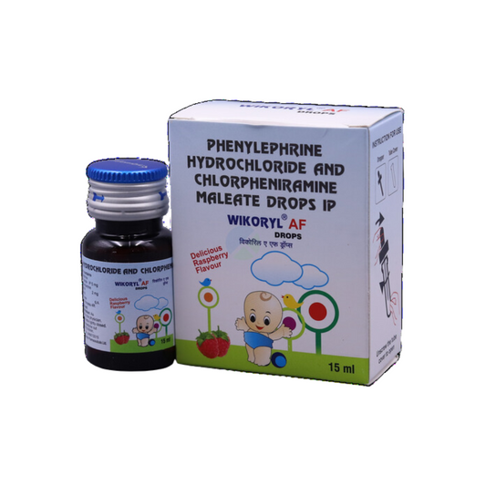 विकोरिल एएफ रास्पबेरी फ्लेवर ड्रॉप्स 15ml