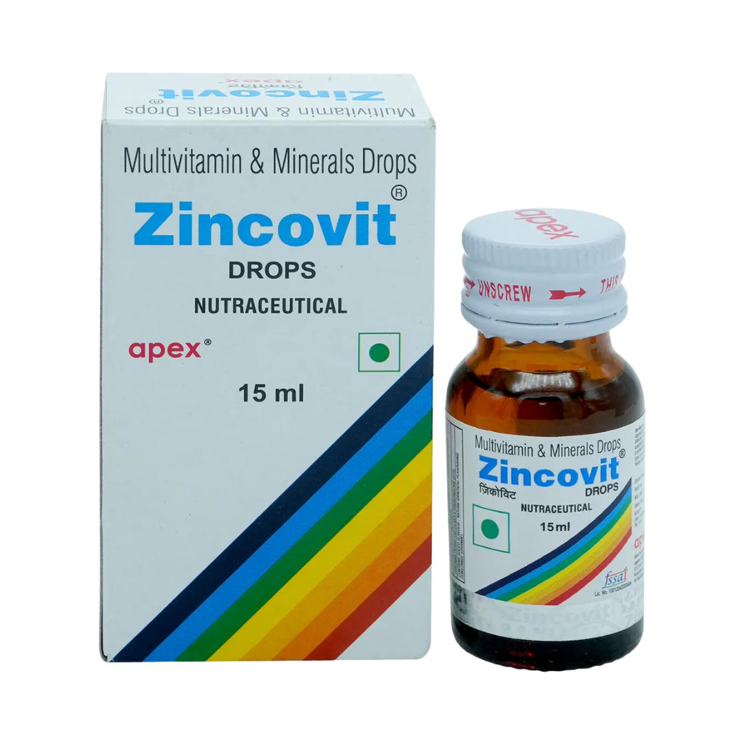 जिंकोविट ड्रॉप्स 15ml